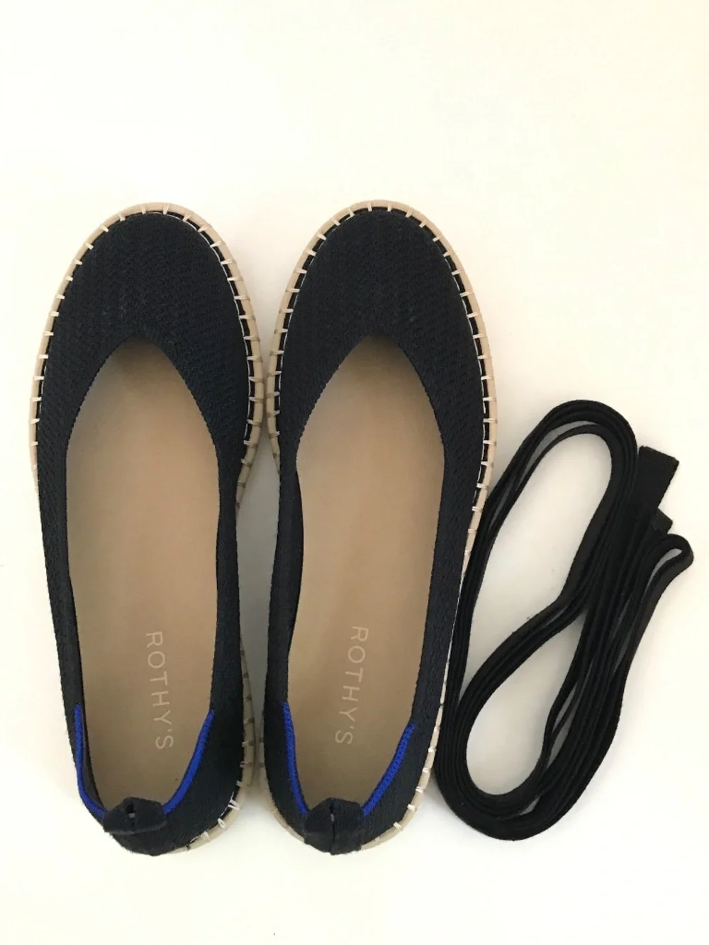 ROTHY’S The Espadrille Black Size 9